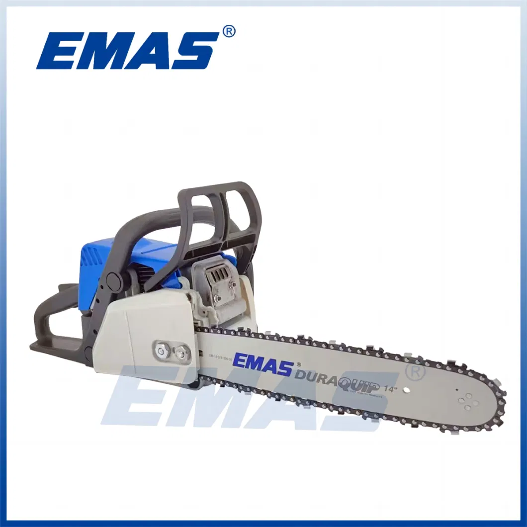 Emas Home Using Small Wood Cutting Machines 32cc Gasoline Chainsaw