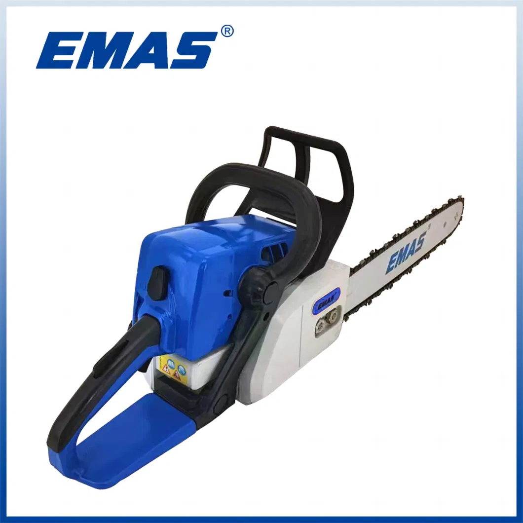 Emas Hot Sale Small Home Use Gasoline Chainsaw 45.5cc Ms250